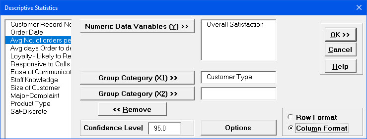 Descriptive Statistics