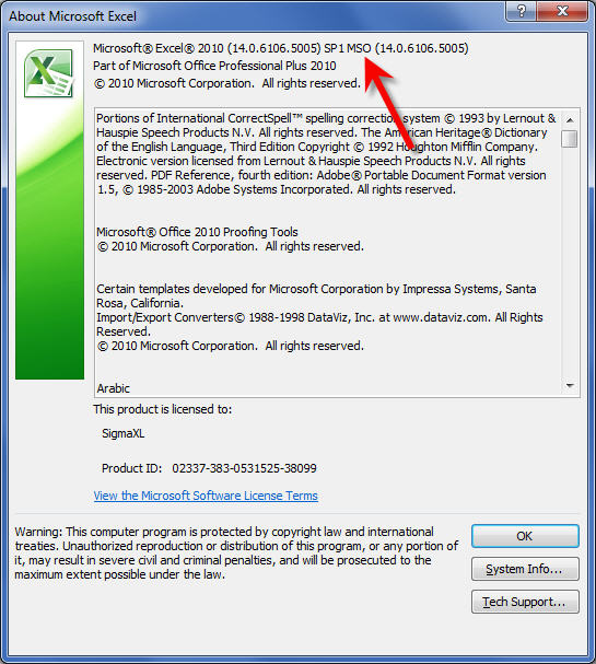 excel options menu