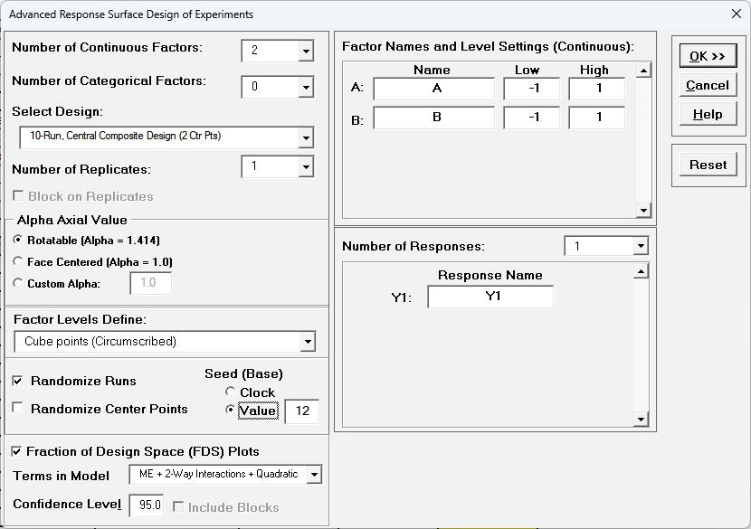 Histogram Chart Options