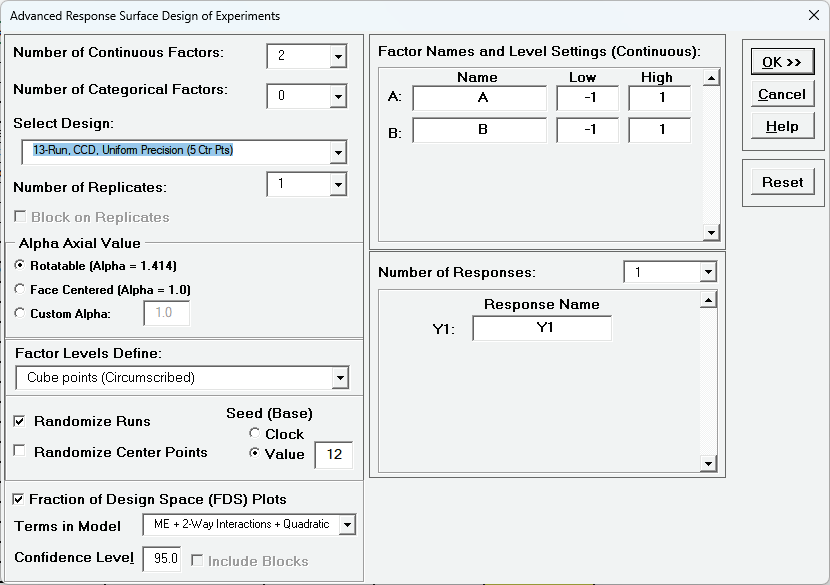 Histogram Chart Options