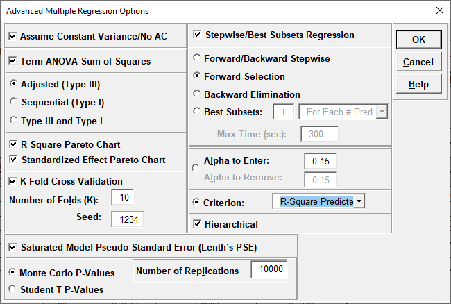 Multiple Regression Model