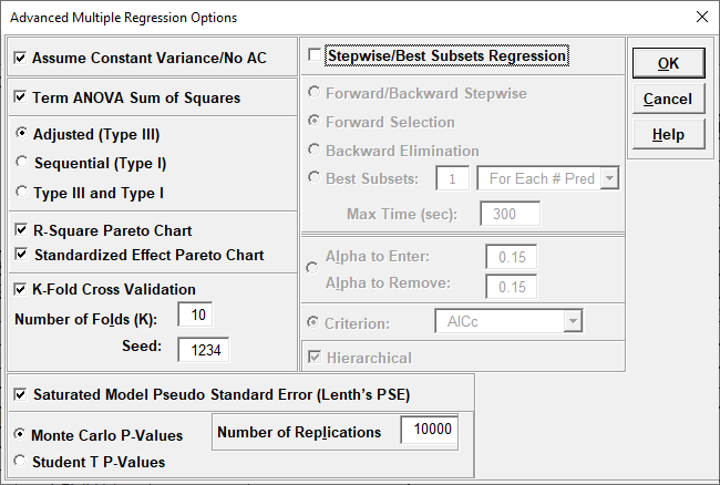 Multiple Regression Model