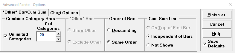 Pareto Options