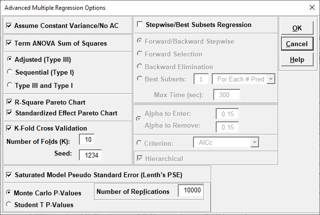 Multiple Regression Model