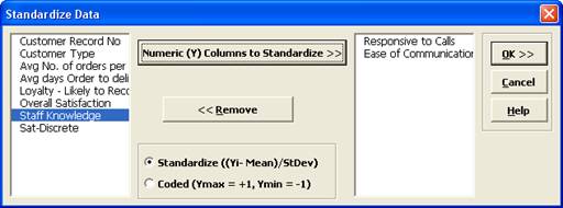 standardize