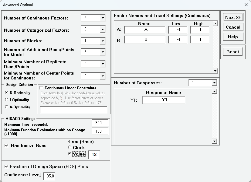 Histogram Options