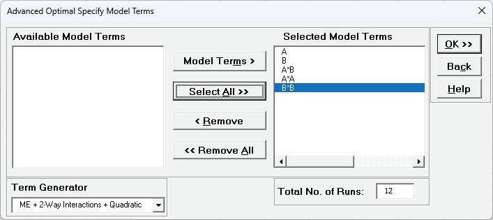 Histogram Options
