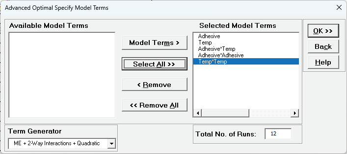 Histogram Options