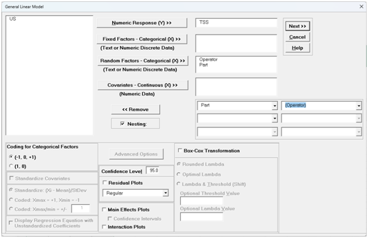 General Linear Model
